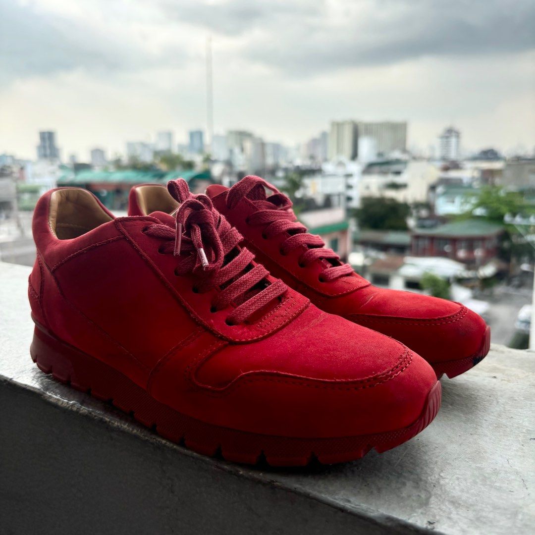 All red trainers womens hotsell