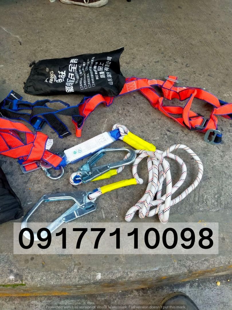 Safety Harness (Category: Construction Tools & Equipment) located in Manila. Submitted by joeyroque09 (Listing ID 1335262341, Image 2). Description: .