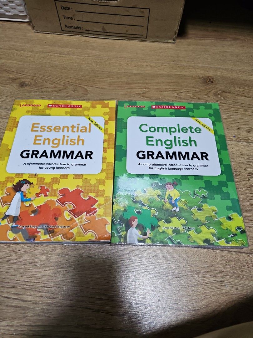 Scholastic English Grammar x 2 books, Hobbies & Toys, Books