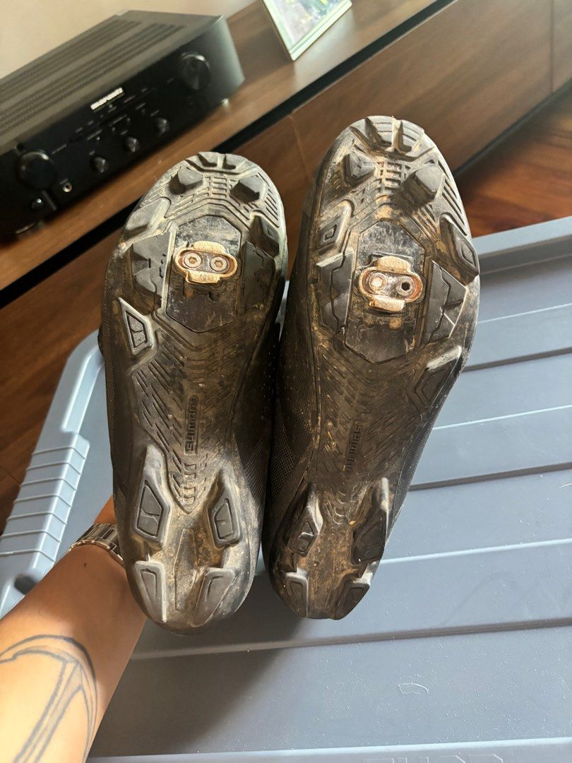 Shimano XC3 cleats (Category: Bicycles) located in Makati City. Submitted by asandico (Listing ID 1335279583, Image 3). Description: For size 8 BOA perfectly working No significant issues Normal wear and tear.