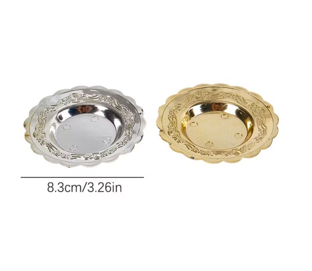 Silver plate mini tray (Category: Dinnerware & Cutlery) located in Pasay City. Submitted by shirley.manacsa (Listing ID 1335338699, Image 2). Description: .