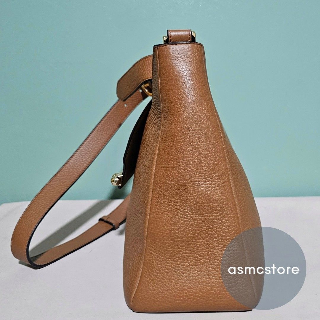 Strathberry Multress Midi Hobo bag in Caramel (Category: Luxury Bags & Wallets) located in Marikina City. Submitted by asmcstore (Listing ID 1335348913, Image 3). Description: Strathberry Multress Midi Hobo bag in Caramel Made in Spain has a short strap to be converted into a shoulder bag Depth: 10 cm Width: 31 cm Height: 25 cm Strap width: 2.5cm (1.0") **These are VINTAGE/PRELOVED bags signs of usage might be present** **Bags are cleaned and con