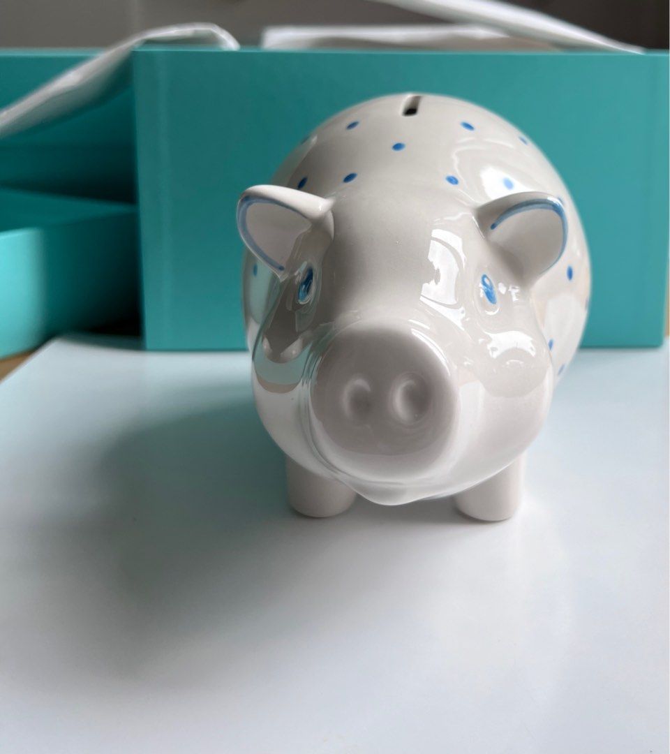 Tiffany Co Piggy Coin Bank