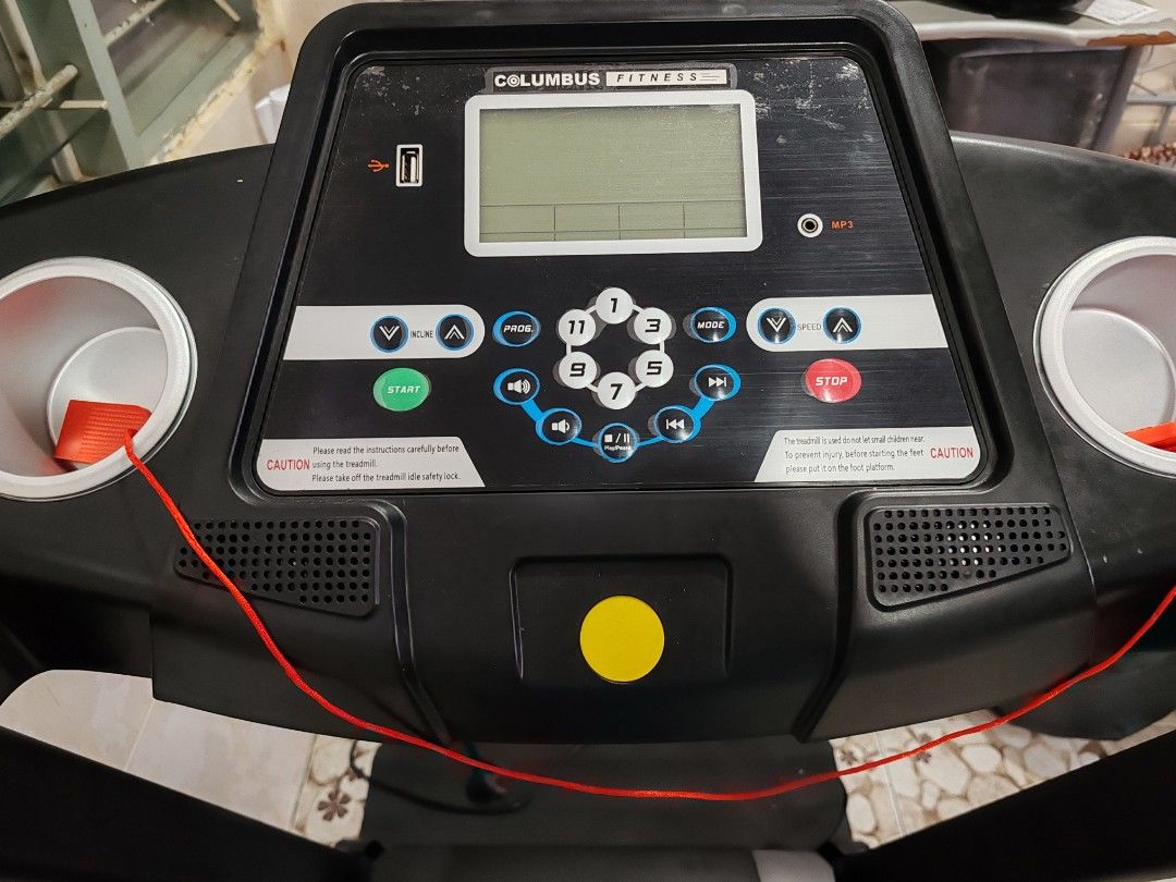 Treadmill Columbus Sports Equipment Exercise Fitness Cardio Fitness Machines on Carousell