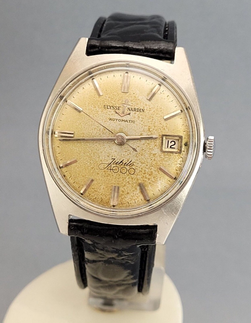 Beautiful Ulysse Nardin Jubilee 4000 Watch. SS. High grade automatic chronometer movement Luxury Watches on Carousell