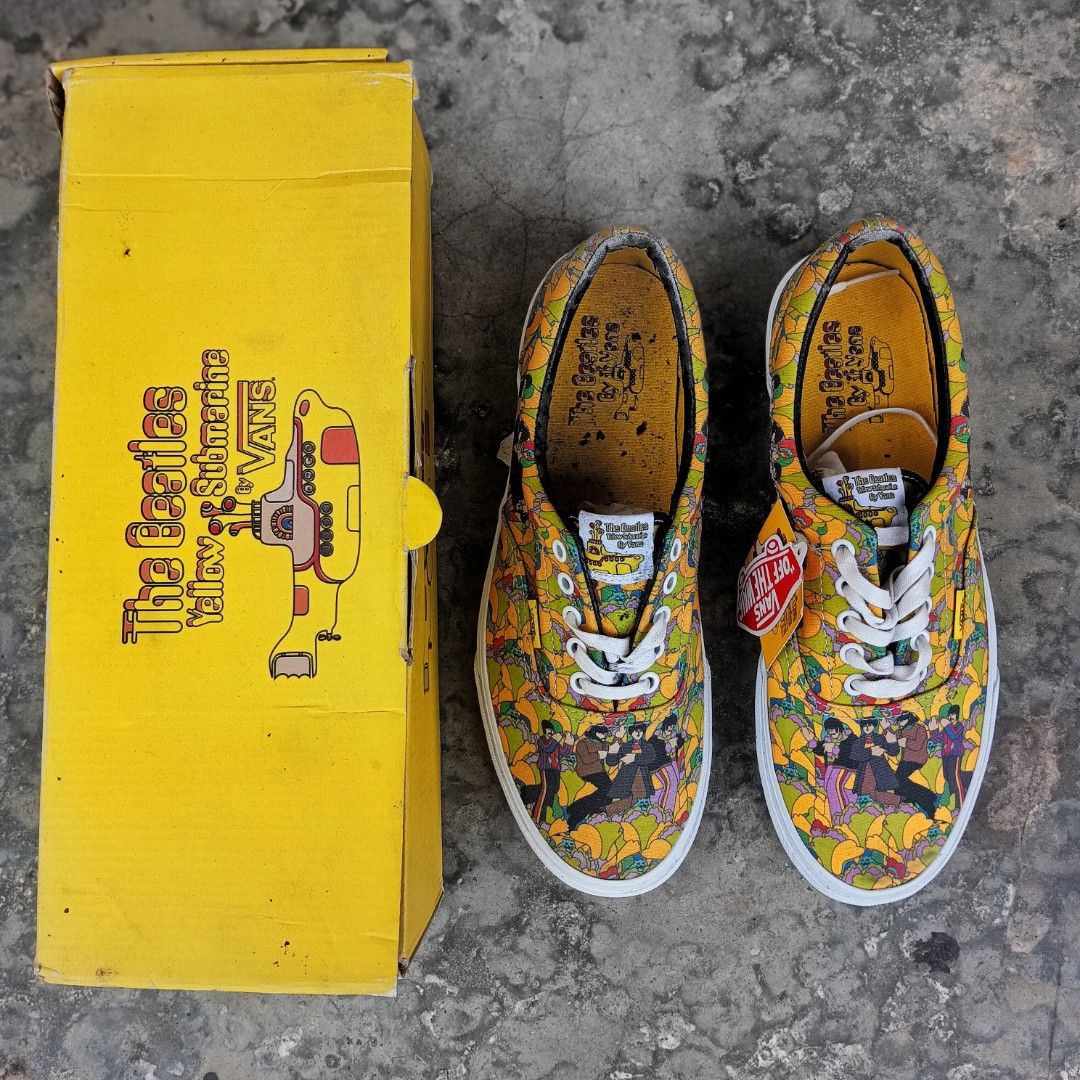 Vans Era The Beatles Yellow Submarine Garden Shoe – Red Zone