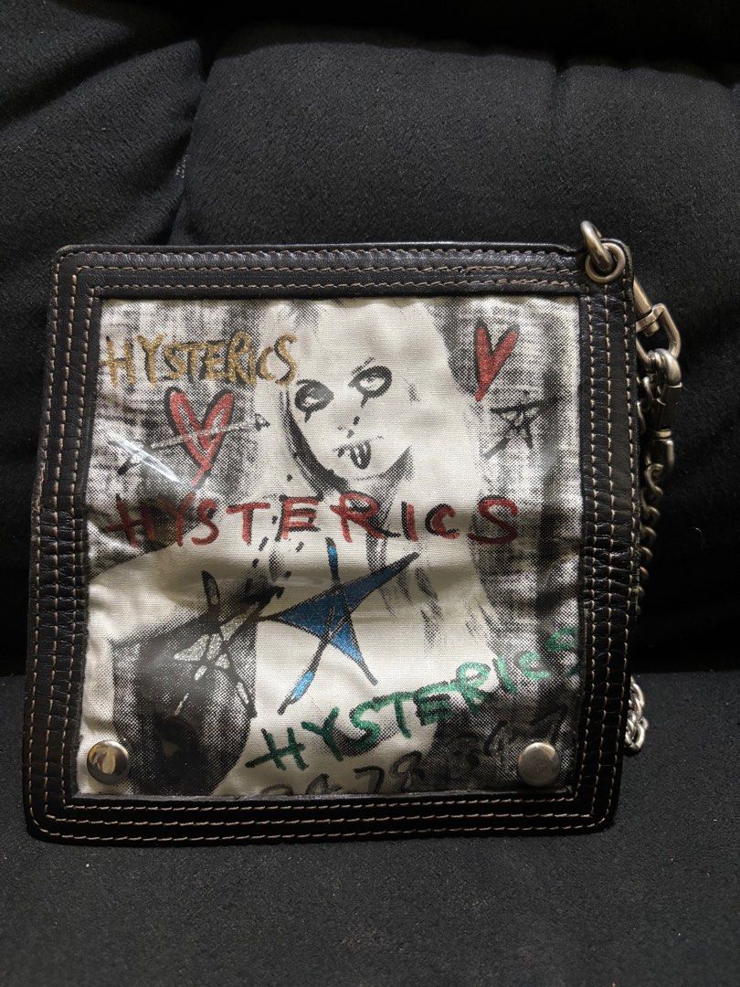 Vintage 90's Hysteric Glamour Folded Wallet Chain rare, Men's