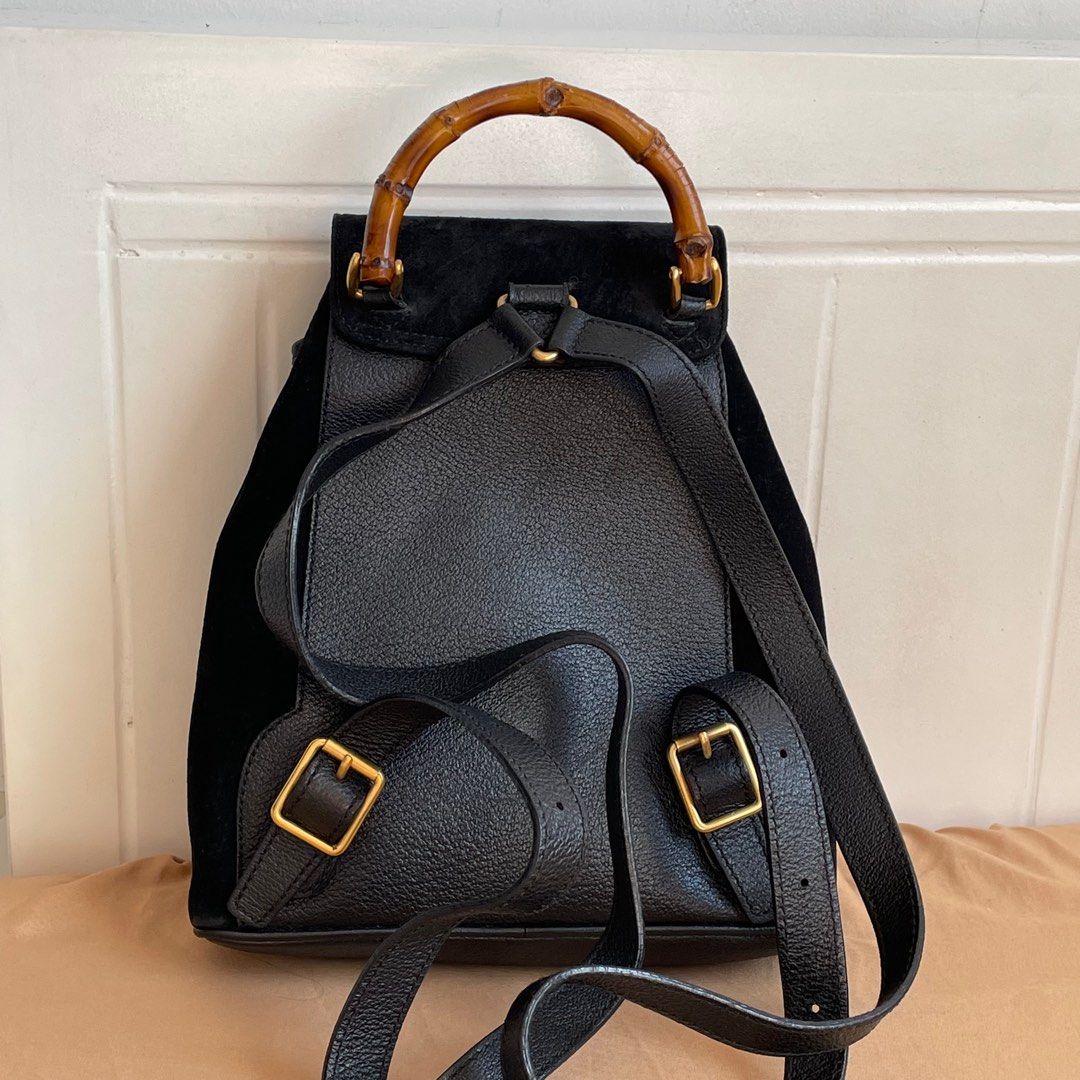 Gucci bamboo mini backpack sale