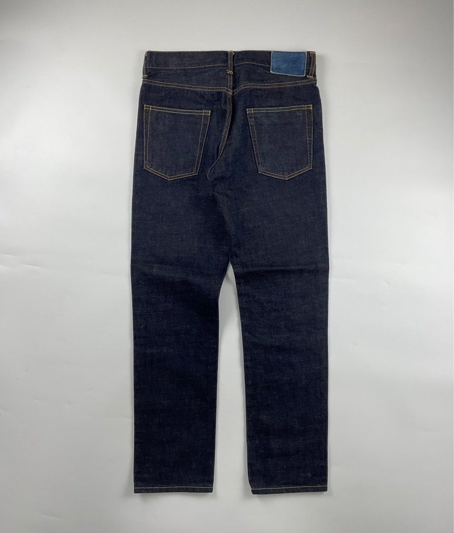 Visvim 04R Social Sculpture Unwashed Denim (Category: Jeans) located in Paranaque City. Submitted by _baclarancartel (Listing ID 1335413449, Image 2). Description: Visvim 04R Social Sculpture Unwashed Denim Sz 32 fits 30 Check measurements 9/10 Condition Waist: 15 Inseam: 29.7 Leg Opening: 7 Front Rise: 9.7 Thigh: 11.5 Knee: 8.5.