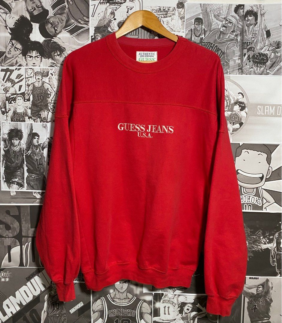 Guess vintage sweatshirt sales