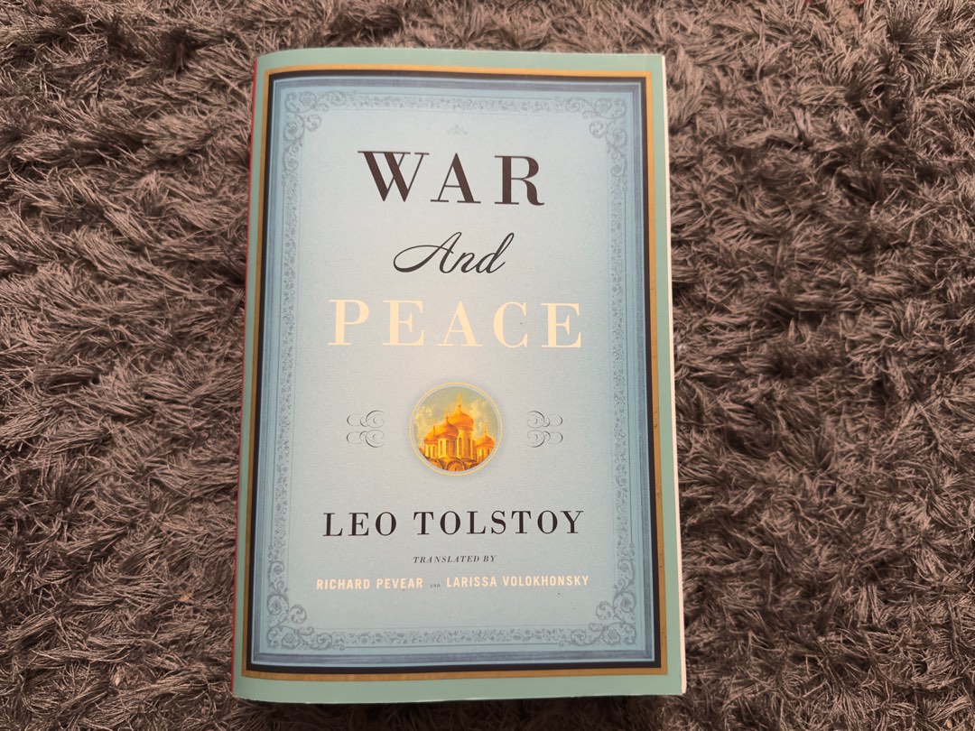 War and Peace Leo Tolstoy, Hobbies & Toys, Books & Magazines, Fiction