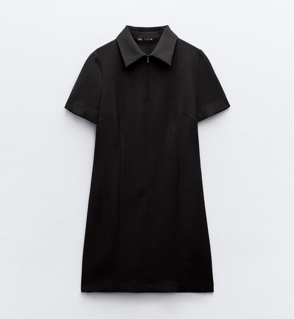 Zara Mini Fitted Shirt Dress, Women's Fashion, Dresses & Sets, Dresses on  Carousell