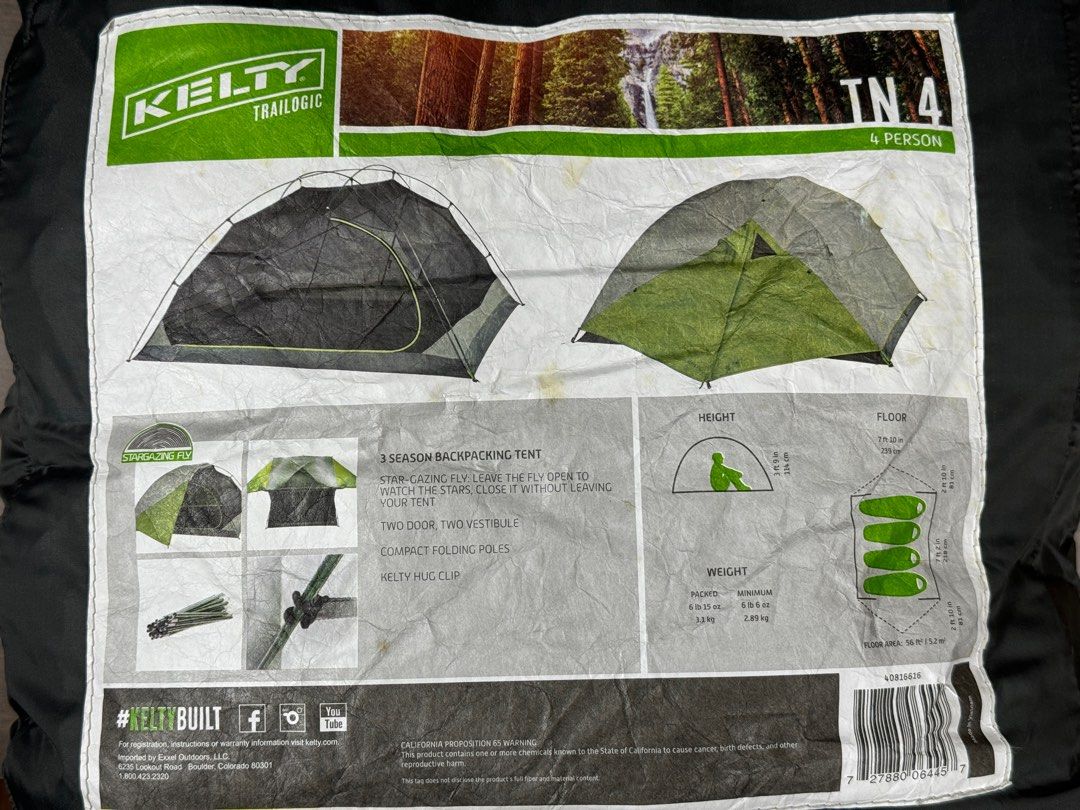 Kelty tn4 cheap