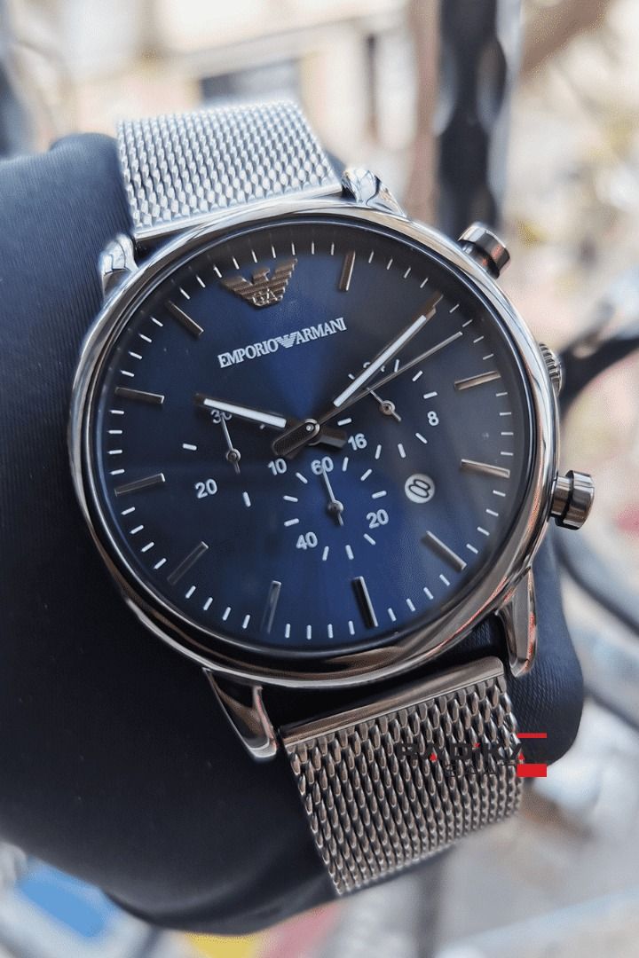 YEAR END SALE Emporio Armani Chronograph Gunmetal Stainless Mens Watch AR1979 Men s Fashion Watches Accessories Watches on Carousell
