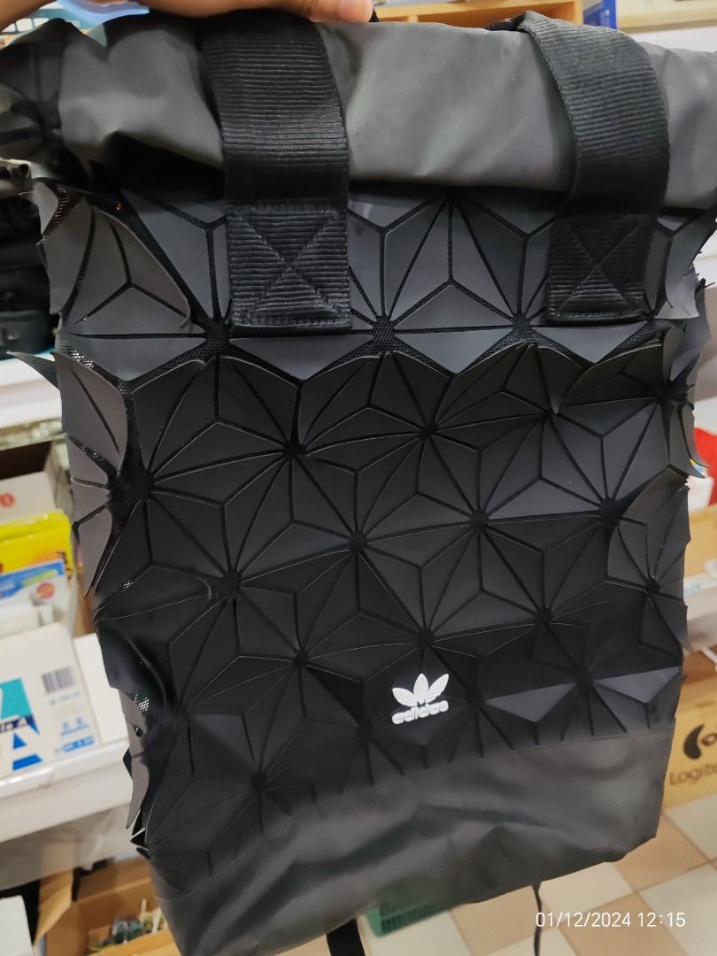 Authentic Adidas 3D roll top Mesh backpack crossover