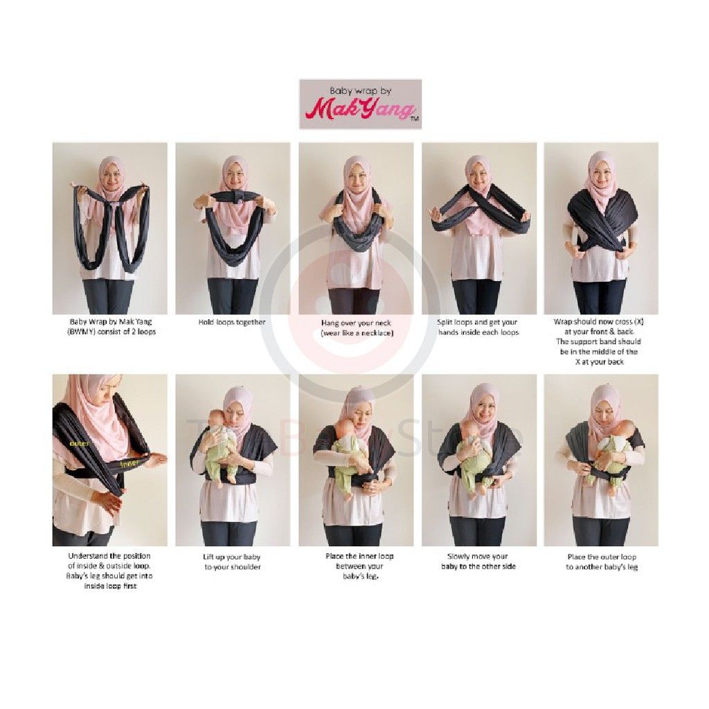 Baby Wrap Mak Yang Babies Kids Going Out Carriers Slings on Carousell