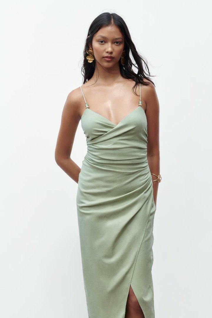 BNWT ZARA LINEN DRESS (Category: Dresses) located in Las Pinas. Submitted by yeoboscloset (Listing ID 1339348786, Image 2). Description: .