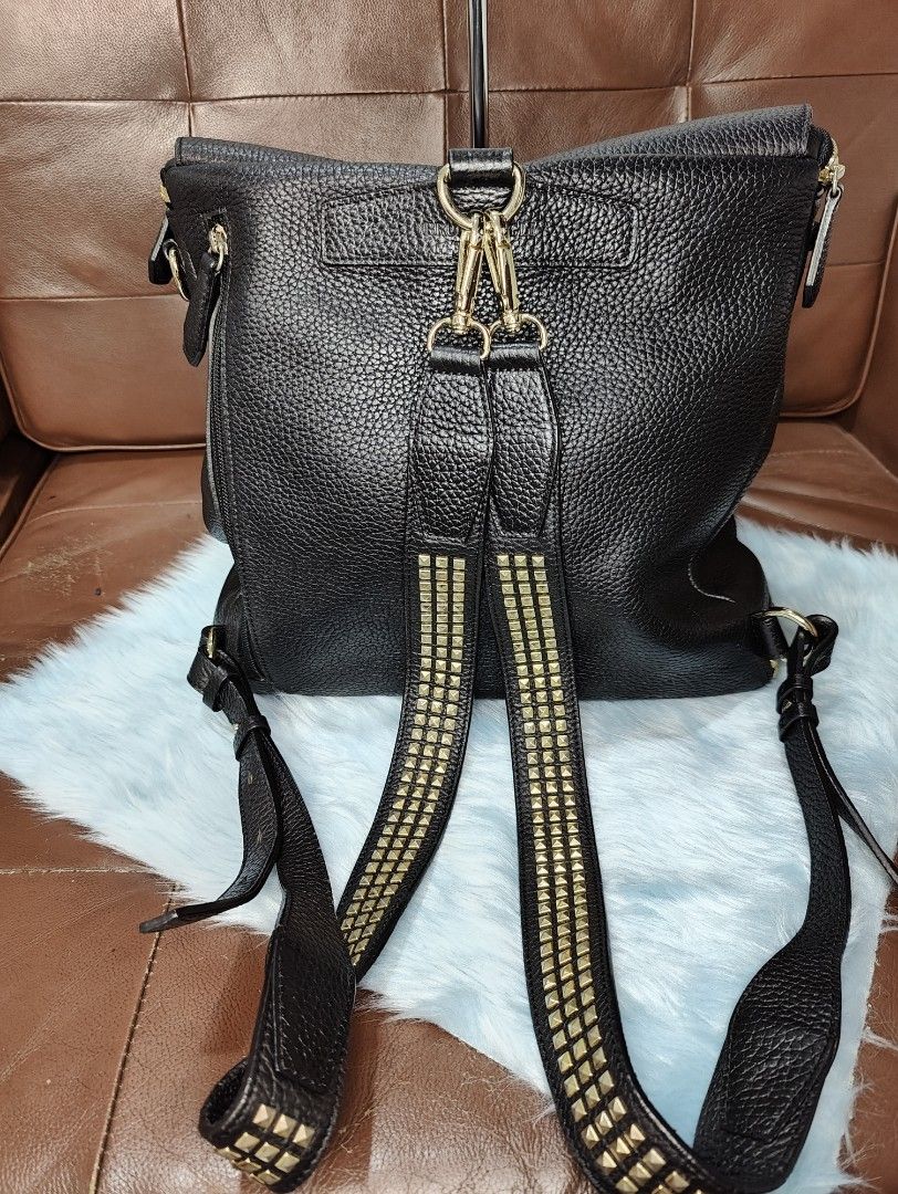 bruno magli leather backpack Bruno Magli Backpack, Luxury, Bags & Wallets on Carousell