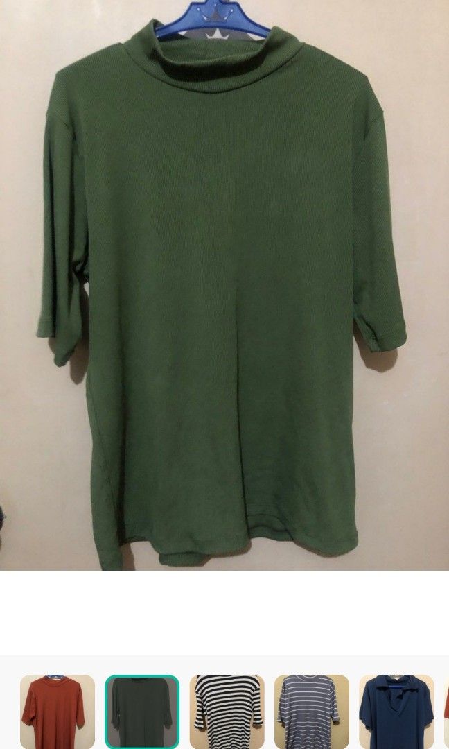 Bundle Knitted top (Category: Blouses) located in Manila. Submitted by Bloomer (Listing ID 1339216037, Image 2). Description: Fit XL Office top.