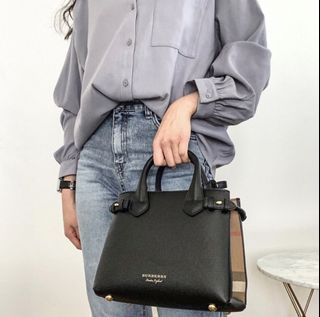 Burberry banner bags clearance