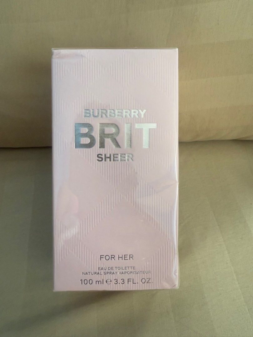 Burberry Brit EDT 100ml (Category: Fragrance & Deodorants) located in Iloilo. Submitted by cheenaaa (Listing ID 1339253601, Image 1). Description: 100% authentic Bought from 🇺🇸.