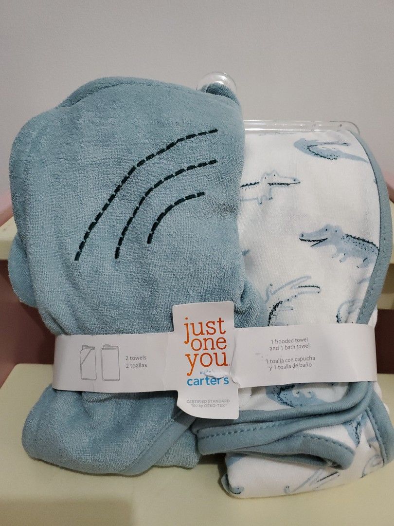 Carter s hooded towel Babies Kids Bathing Changing Bathtub Bath Accessories on Carousell