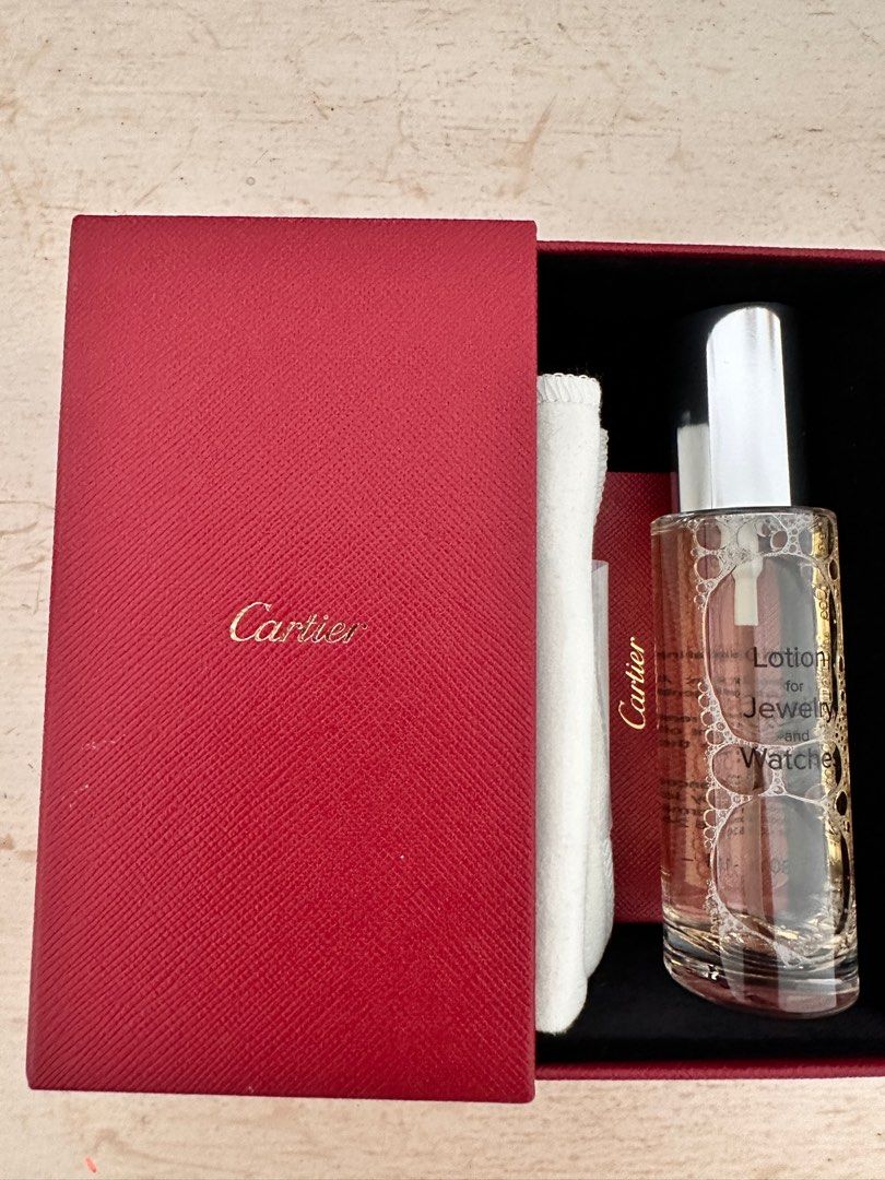 Cartier lotion for jewelry and watches online