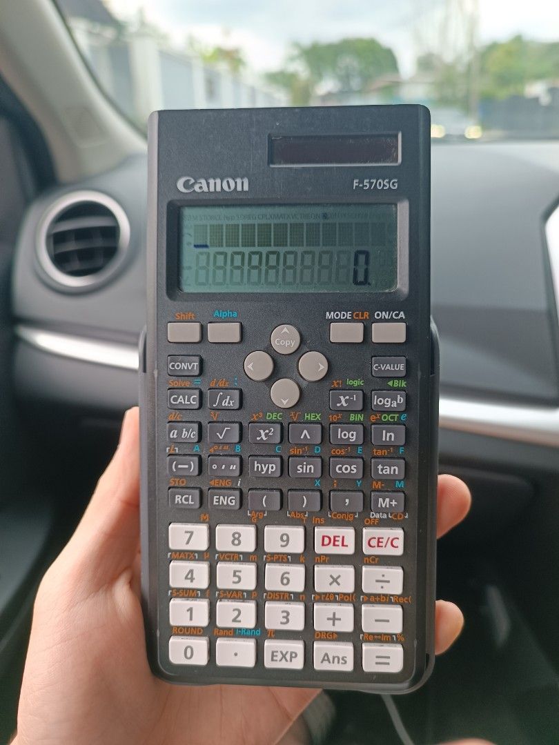 Casio Scientific Calculator F 570SG second hand Computers Tech Printers Scanners Copiers on Carousell