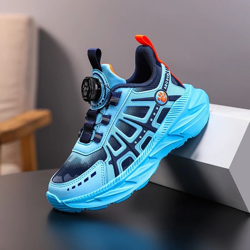 Childrens Sneakers Comfortable Flat Outdoor Sports Non slip Casual Running Shoes Leather High quality Kids Tennis Shoes for Boy