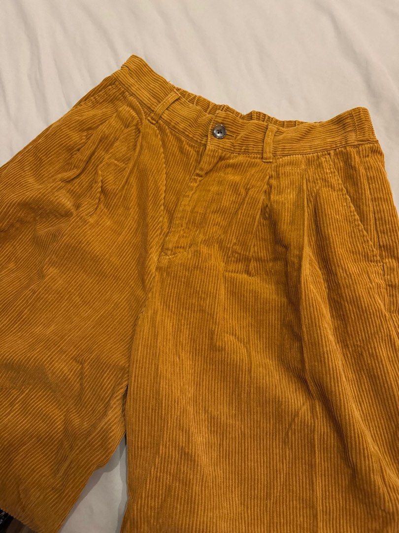 Corduroy Bootcut Pants (Category: Jeans) located in Taguig. Submitted by stxff_ (Listing ID 1339330544, Image 3). Description: from Japanese brand Global Work Size: L, has some stretch and can fit up to 30-31” waist .