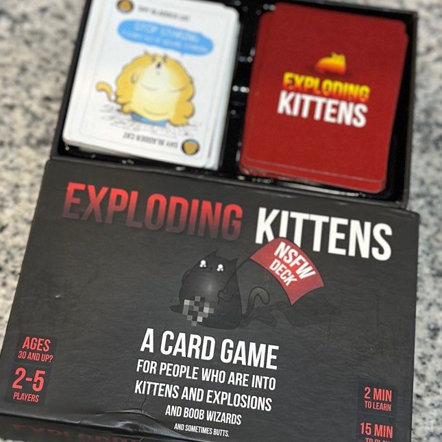 Exploding Kittens (Category: Board Games & Puzzles) located in Singapore. Submitted by oitzme (Listing ID 1339301747, Image 2). Description: .
