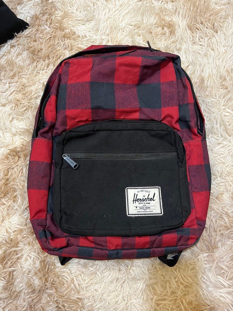 Herschel checkered backpack clearance