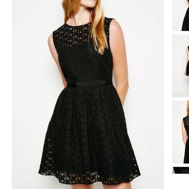 chinese dress ladies Girls' Fitted Black Dress with Mesh and Lurex Fabric by Gulliver