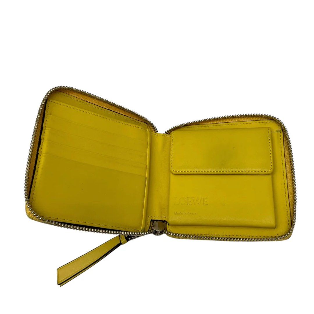 Puzzle dressy bifold wallet