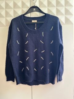 Louizon 深藍色毛衣 原價$1600 Navy Blue Sweater 64237342959746110