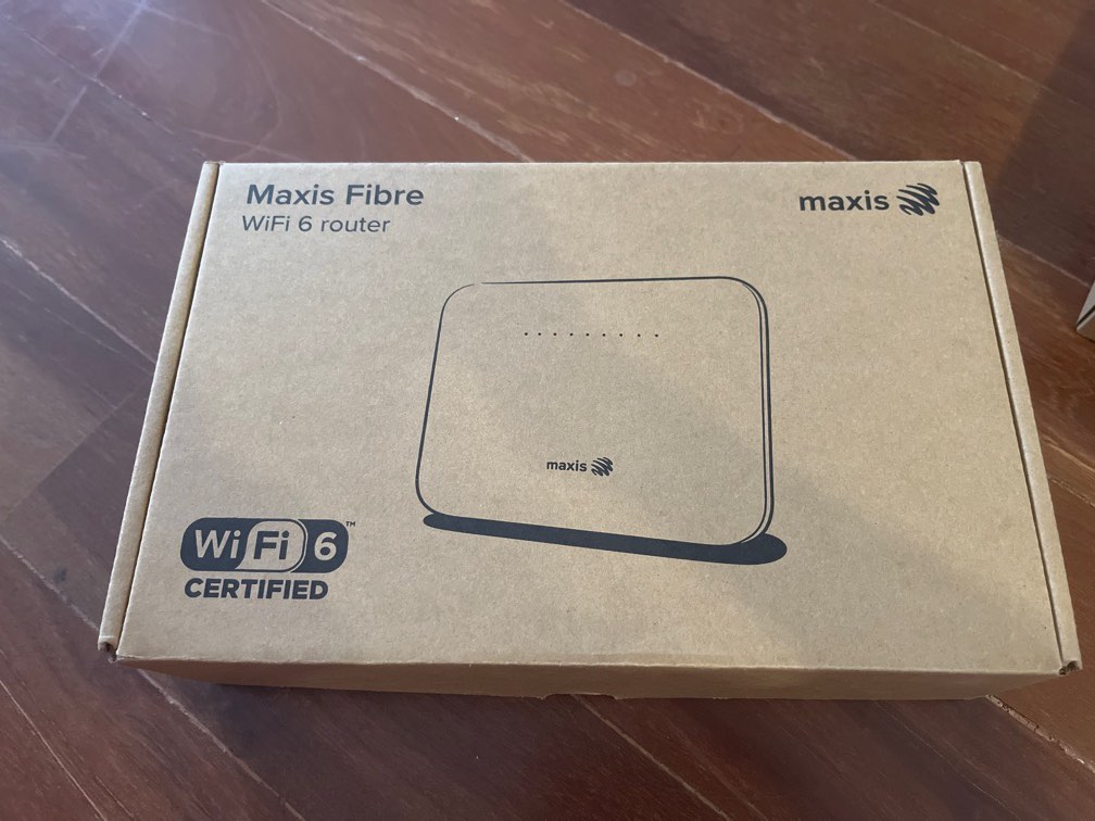 Maxis router, Computers & Tech, Parts & Accessories, Networking on ...