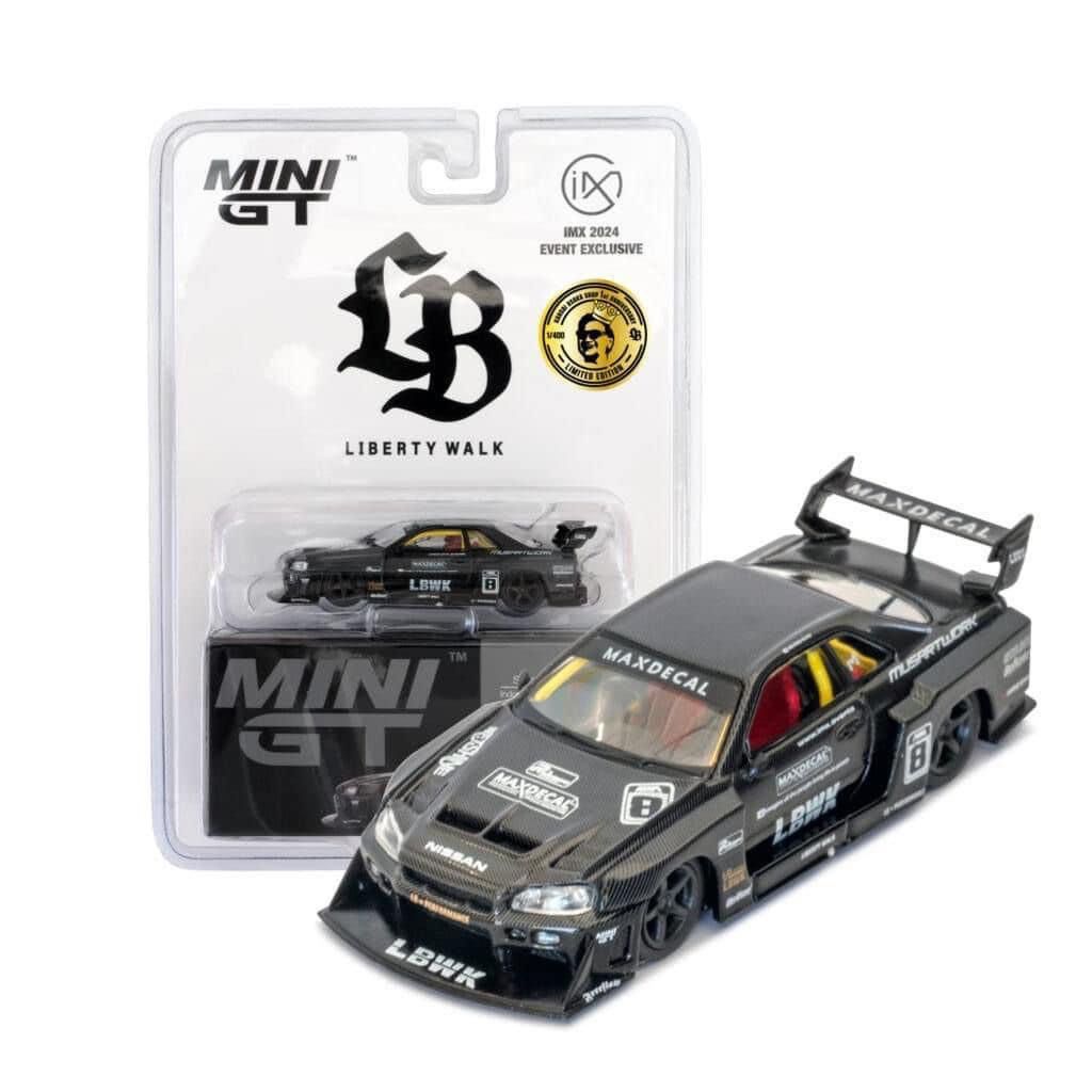 Mini GT となえ #797 LBWK IMX限定日産LB-ER34