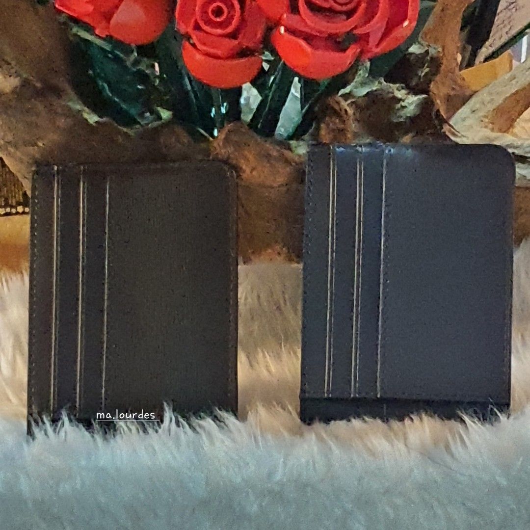 MK COOPER Slim Card Wallets (2 colors)🇱🇷 (Category: Luxury Bags & Wallets) located in Quezon City. Submitted by rmlrluxfinds (Listing ID 1330336447, Image 2). Description: ** brandnew ** in BLACK ** in NAVY ** for 2200 each **polyurethane blend ** 4.4"W x 3.2"H ** exterior details- center slip pocket, 2 card slots ** back slip pocket, center slip pocket, front slip pocket ON HAND and ready to ship ✅️tag ✅️generic black box for gifting Disclaime