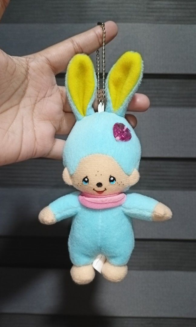 Monchichi Colorful Bunny Charm RARE (Category: Charms) located in Bacoor. Submitted by raket_projects (Listing ID 1339279078, Image 1). Description: ‼️P300 Monchichi soft Charm rare ✌🏼LAST PRICE POSTED✌🏼 FOR SALE: Japan Surplus COLLECTOR ITEMS ✨Monchichi Baby Charm ✨ 🩷 As is 🩷 What You See Is What You Get 🩷 Clean and Fresh ✅MOP: Gcash ✅MOD: Flash Express 📍Seller from Bacoor Cavite 👉🏼 SF not yet included 👉🏼No rush shipping po Tayo 🙏🏼 ⚠