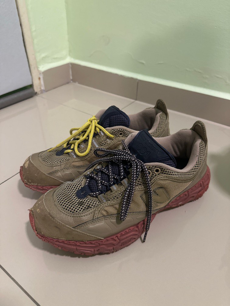 New balance 801 x herschel Men s Fashion Footwear Sneakers on Carousell