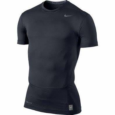 Nike Pro Combat Men s Compression As Core 2.0 Dri Fit Midnight Blue Shirt Size L Men s Fashion Activewear on Carousell
