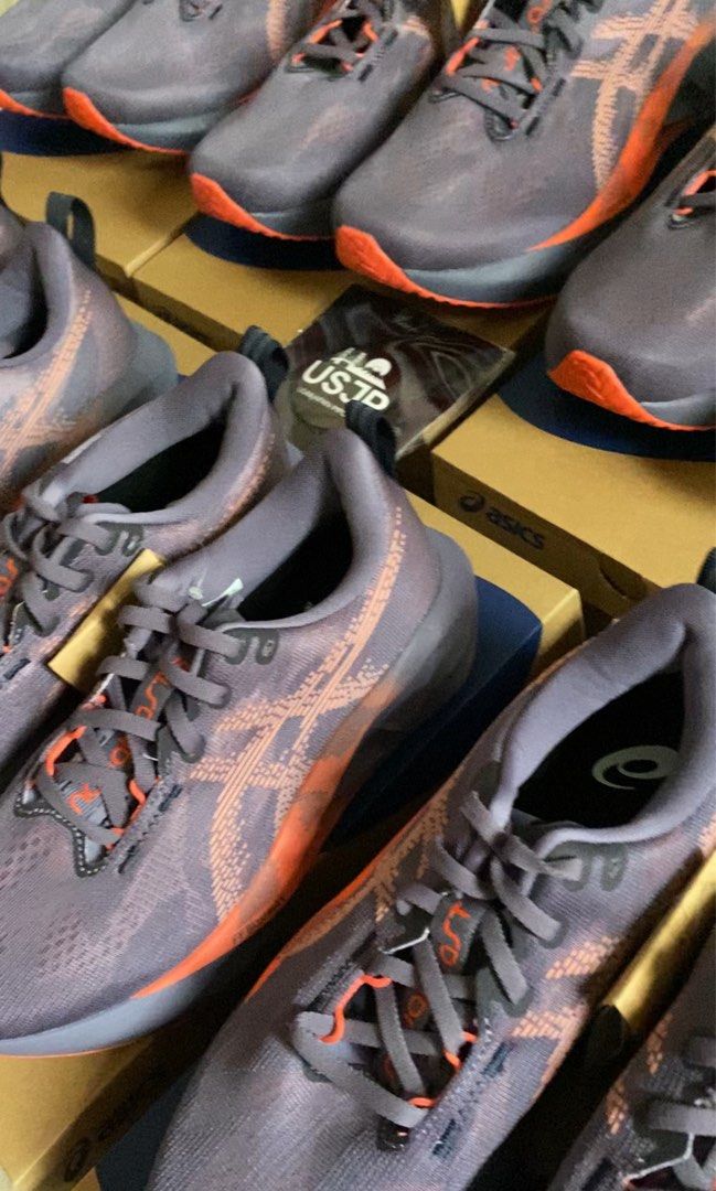 On Hand ASICS NOVABLAST 5 (From Japan) (Category: Sneakers) located in Manila. Submitted by kimmyv. (Listing ID 1339190893, Image 2). Description: ON HAND ASICS NOVABLAST 5 GREYISH PURPLE/CORAL REEF 🔥🏃 ₱ 8,995 ALL SF INCLUDED Available Sizes for Mens: 9 M (one stock left) Available Sizes for Womens: 7, 7, 8 100% Guaranteed Authentic Purchased from Official Asics Japan🇯🇵 Loc: Visayas Ave QC READY TO SHIP VIA LALAMOVE/LBC/JRS Other colors are a