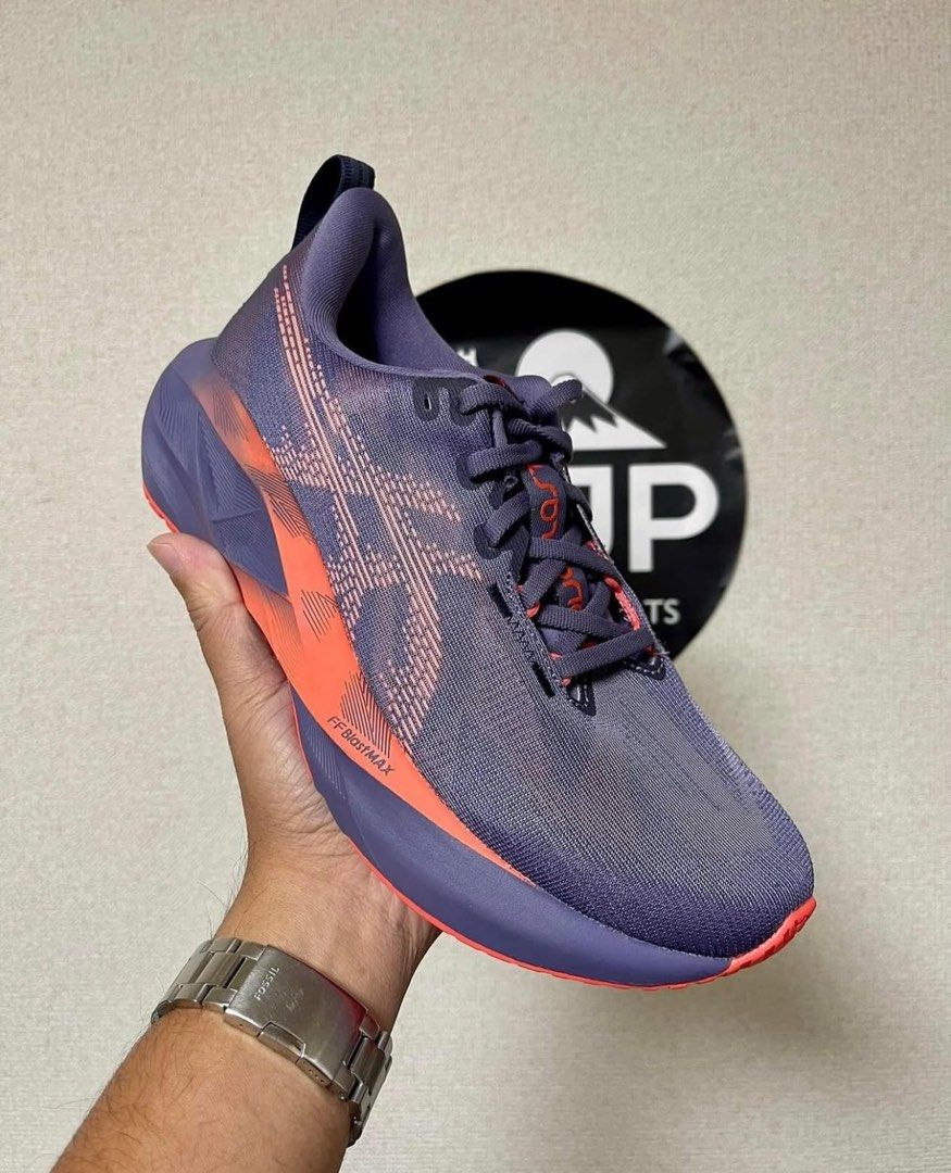 On Hand ASICS NOVABLAST 5 (From Japan) (Category: Sneakers) located in Manila. Submitted by kimmyv. (Listing ID 1339190893, Image 1). Description: ON HAND ASICS NOVABLAST 5 GREYISH PURPLE/CORAL REEF 🔥🏃 ₱ 8,995 ALL SF INCLUDED Available Sizes for Mens: 9 M (one stock left) Available Sizes for Womens: 7, 7, 8 100% Guaranteed Authentic Purchased from Official Asics Japan🇯🇵 Loc: Visayas Ave QC READY TO SHIP VIA LALAMOVE/LBC/JRS Other colors are a