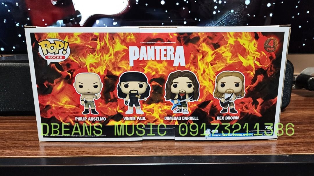 PANTERA FUNKO POP! ROCKS SET, Hobbies & Toys, Toys & Games on Carousell