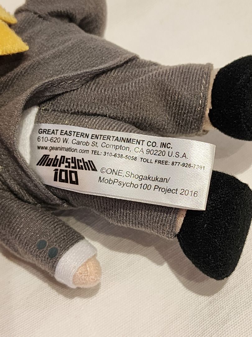 Reigen Arataka Plushie || Great Eastern Entertainment, Mob Psycho 100 ...