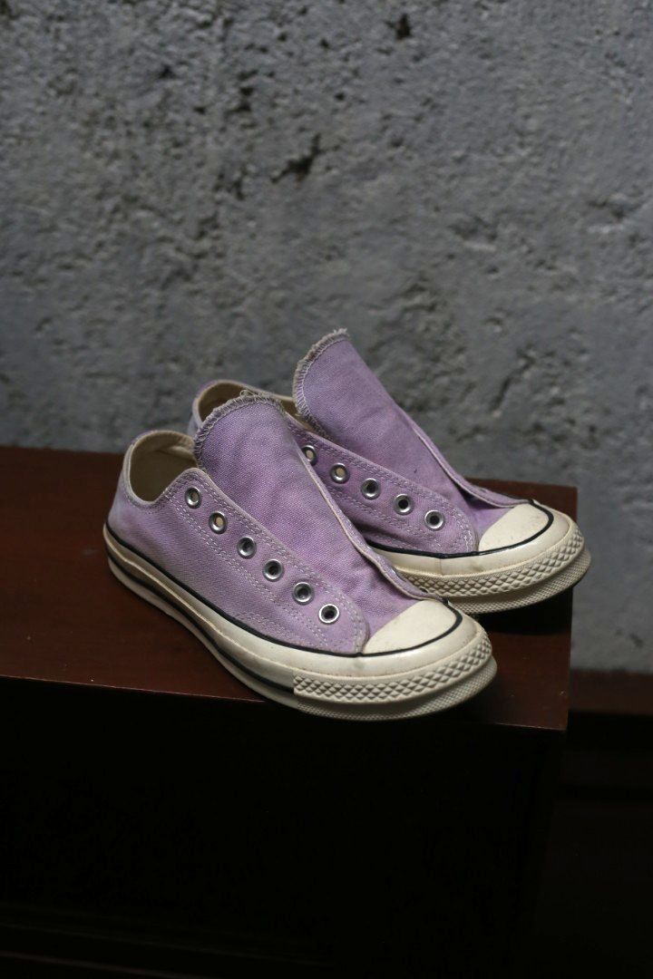 Repost Converse 70s Low Original Light Purple Size 38 5 5uk 24 24 5 cm Fesyen Pria Sepatu Sneakers di Carousell