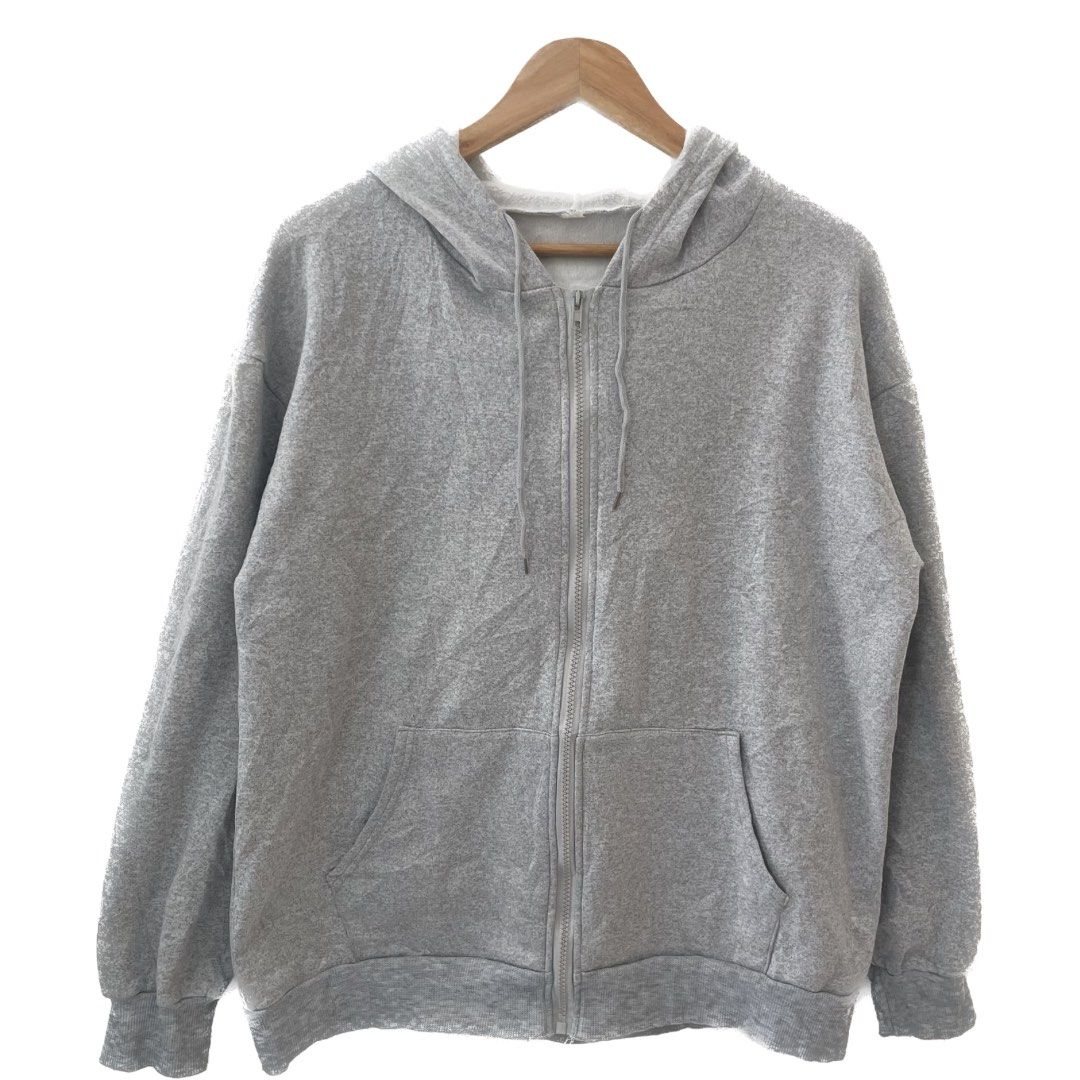 SALE Pwedeng tumawad KOREAN BRAND HOODIE Casual Trendy Porma Unisex Gray Long Sleeves Zip Up Comfy Drawstring Korean Style Hoodie with Pocket Menswear Womenswear Men s Fashion Tops Sets Hoodies on