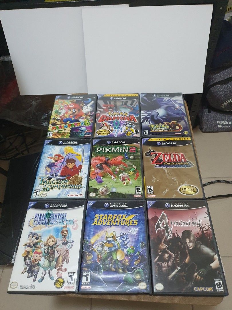 Selling 21 Original Nintendo Gamecube Games, controllers and console (Category: Nintendo) located in Quezon City. Submitted by itemsforadoption (Listing ID 1339336230, Image 1). Description: Rfs: Its 2024! Happy New Year! Hoping you have a good year ahead of you! If you have questions feel free to send a message. Though I'll most likely be able to reply from 10am to 8pm. Please be patient and understanding. Decluttering games and items that I've 