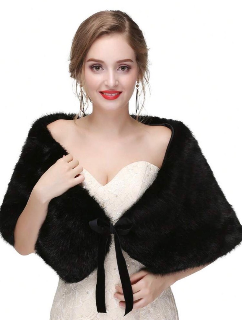 shein fur shawl