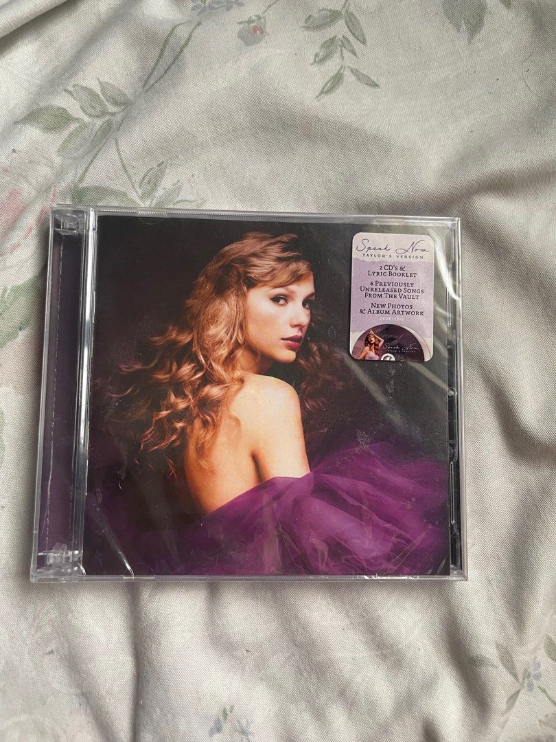 SPEAK NOW SEALED (Category: CDs & DVDs) located in Las Pinas. Submitted by shelle07 (Listing ID 1339173672, Image 1). Description: SPEAK NOW TAYLOR'S VERSION SEALED Issue: May scratch sa lower left side sa harap because of shipment.